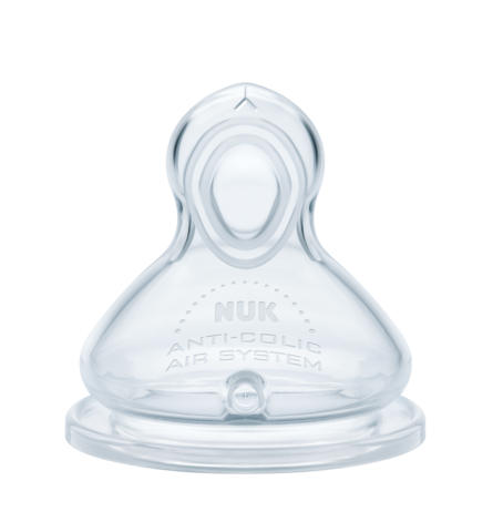 NUK First Choice Plus Flow Control Teat 2/box