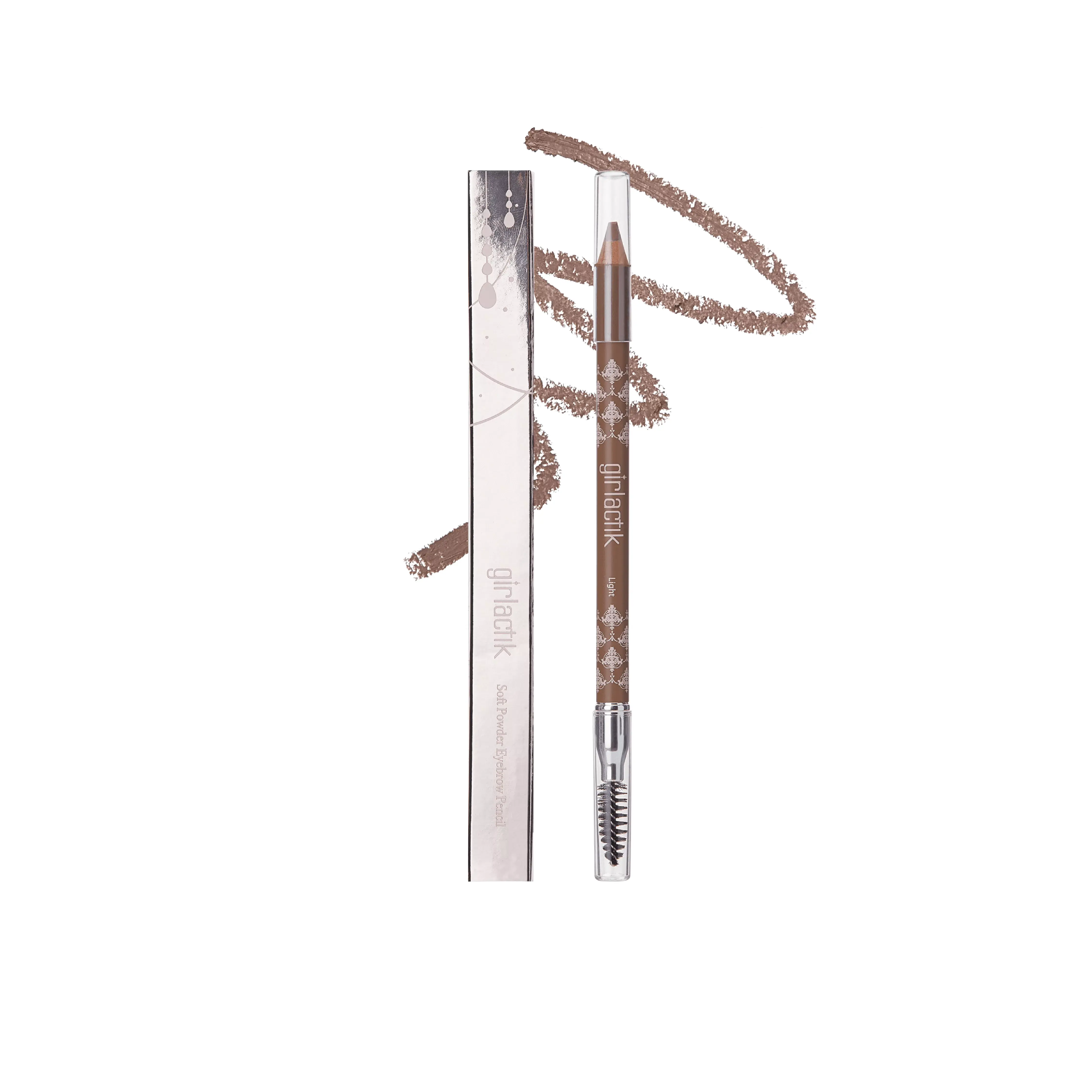 Girlactik Soft Powder Eyebrow Liner -Light