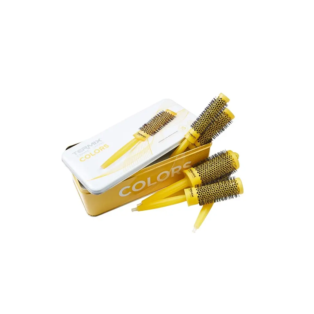 Termix Hair Brush C.Ramic Color Golden - Set