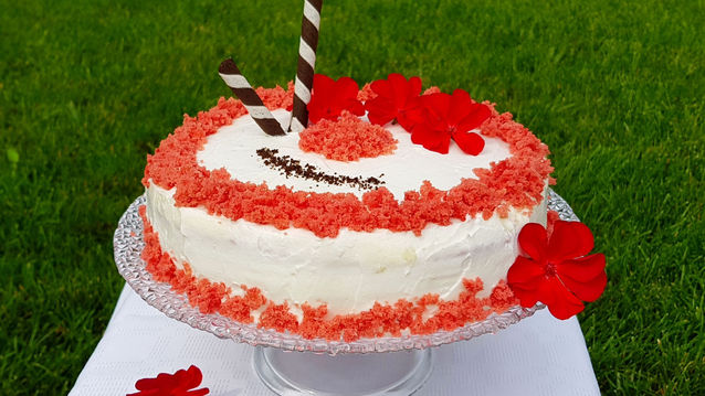 Vörös bársony torta
