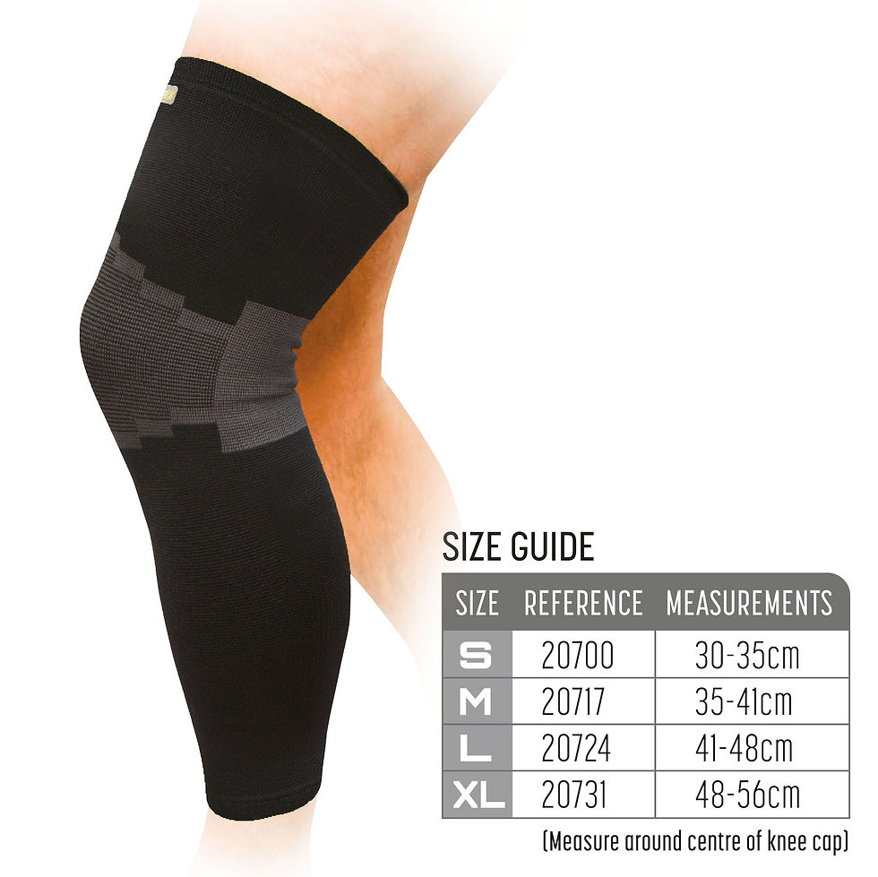 Thumbnail: Protek Elasticated Xtended Knee & Calf Support