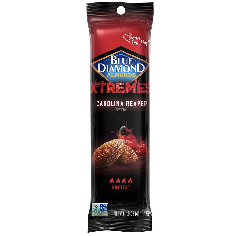 XTREMES Carolina Reaper Flavored Snack Almonds