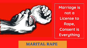 MARRIAGE IS NOT LICENSE FOR RAPE, CONSENT IS EVERYTHING