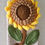 Thumbnail: Phone pouch with sunflower