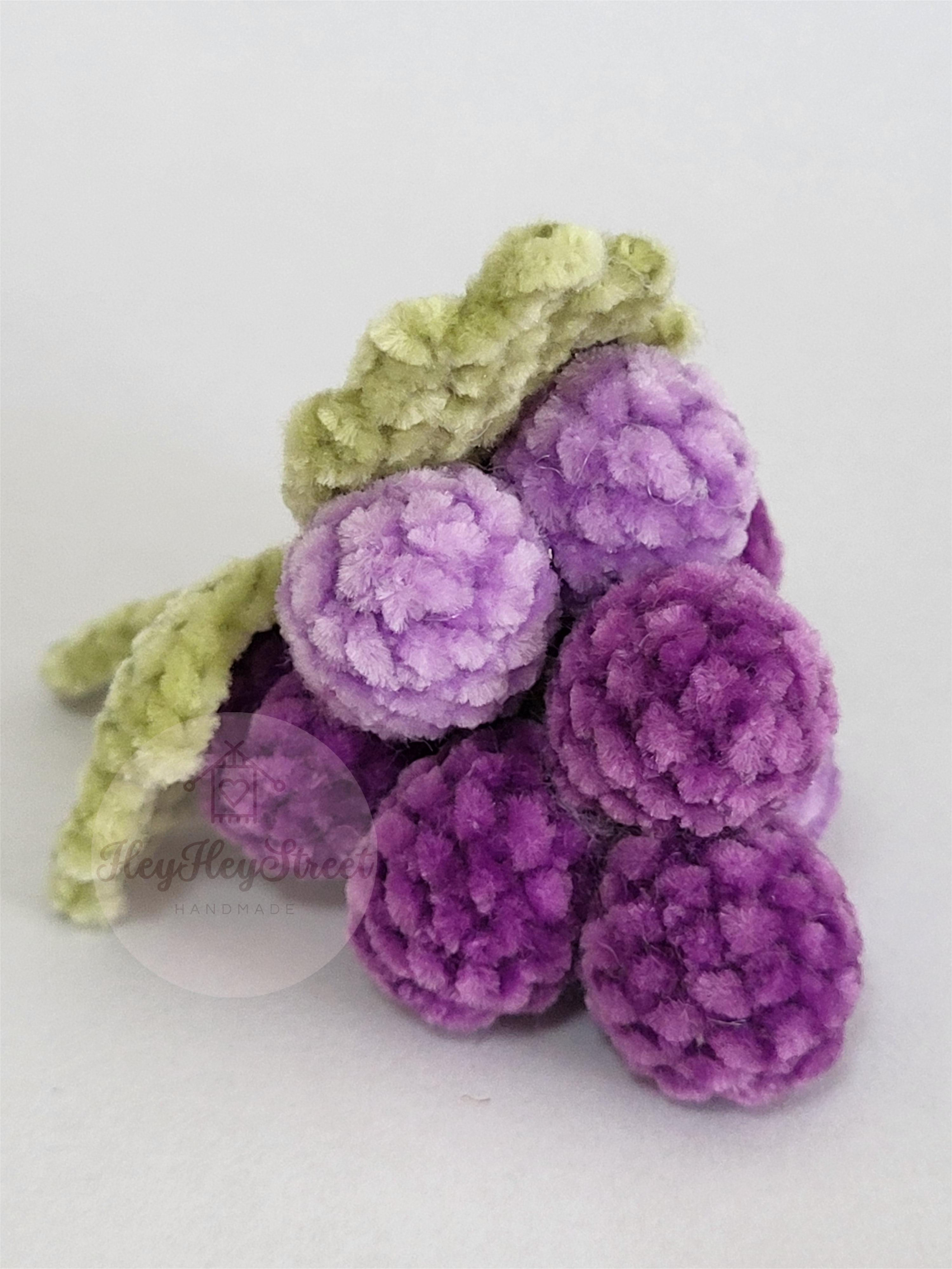 Summer Fruits - Grapes (Chenille)