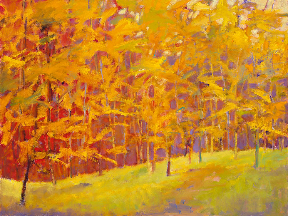 Ken Elliott Yellows with Reds Insisting