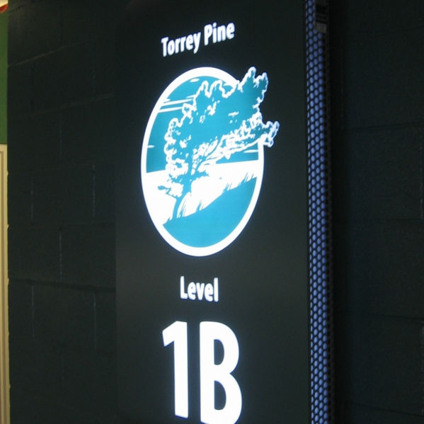 Parking Level Sign