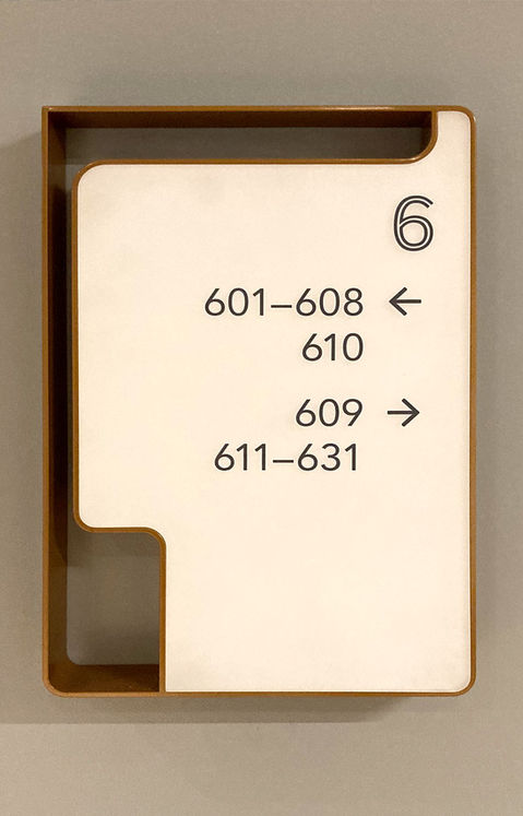 Suite Directional Signage
