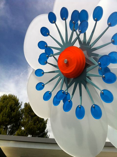Illuminated Art Installation