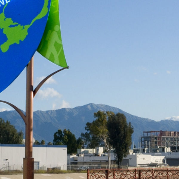 Flag Pole Sign