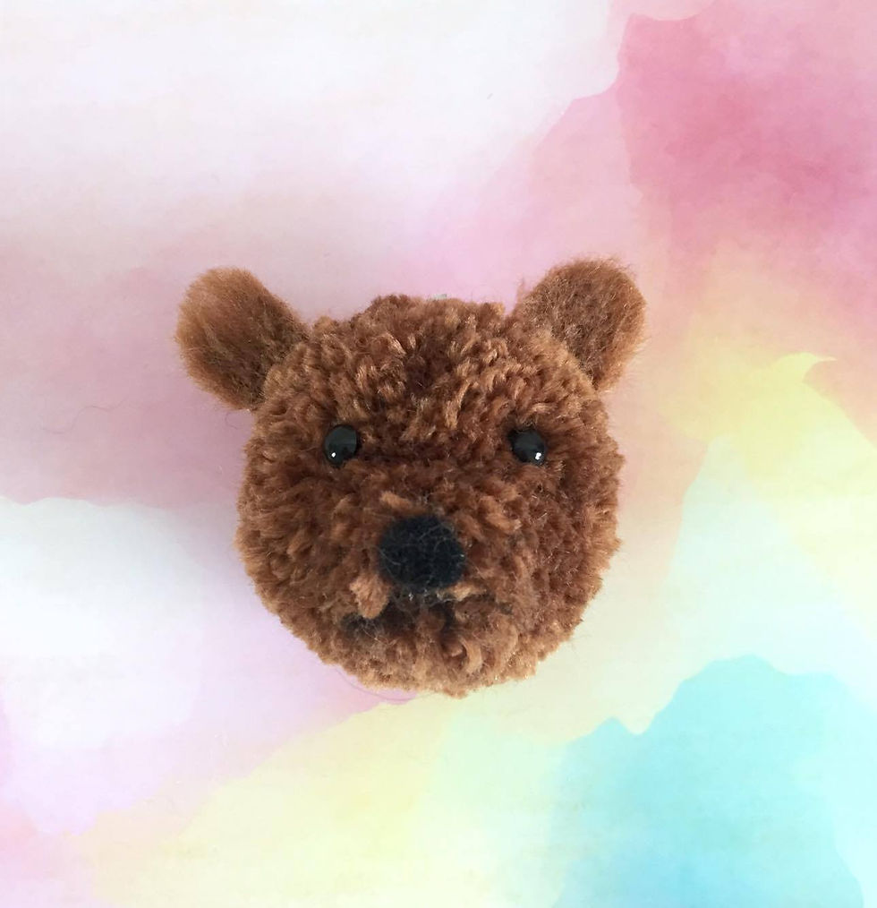 Thumbnail: 6mm ~12mm Black Plastic Eyes for Animal PomPom