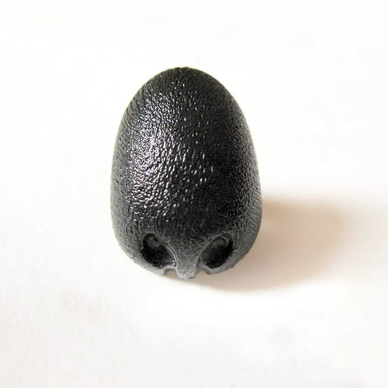 13mm black plastic koala nose