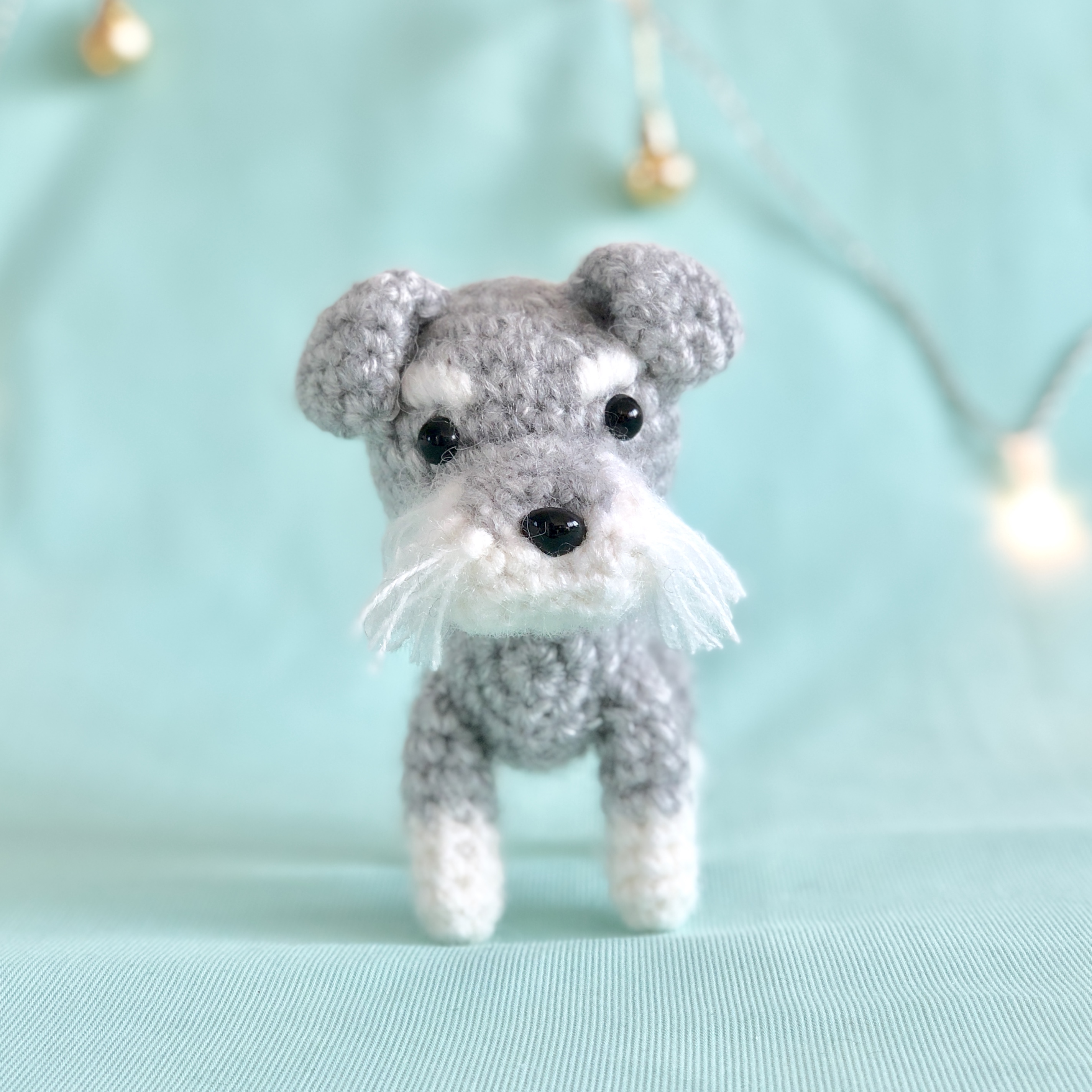 Crochet Miniature Schnauzer Puppy