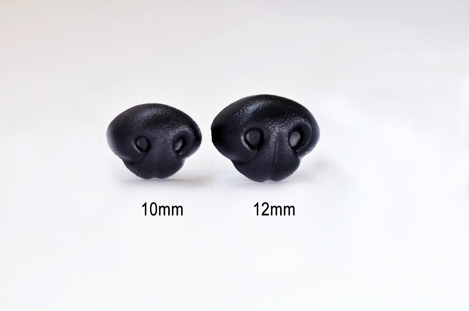 10mm 12mm black plastic nose