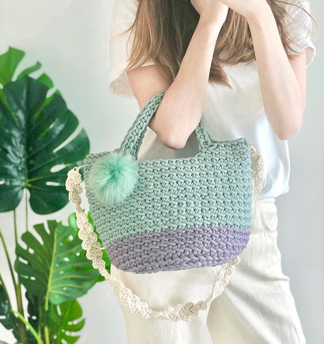 Crochet Tote Bag