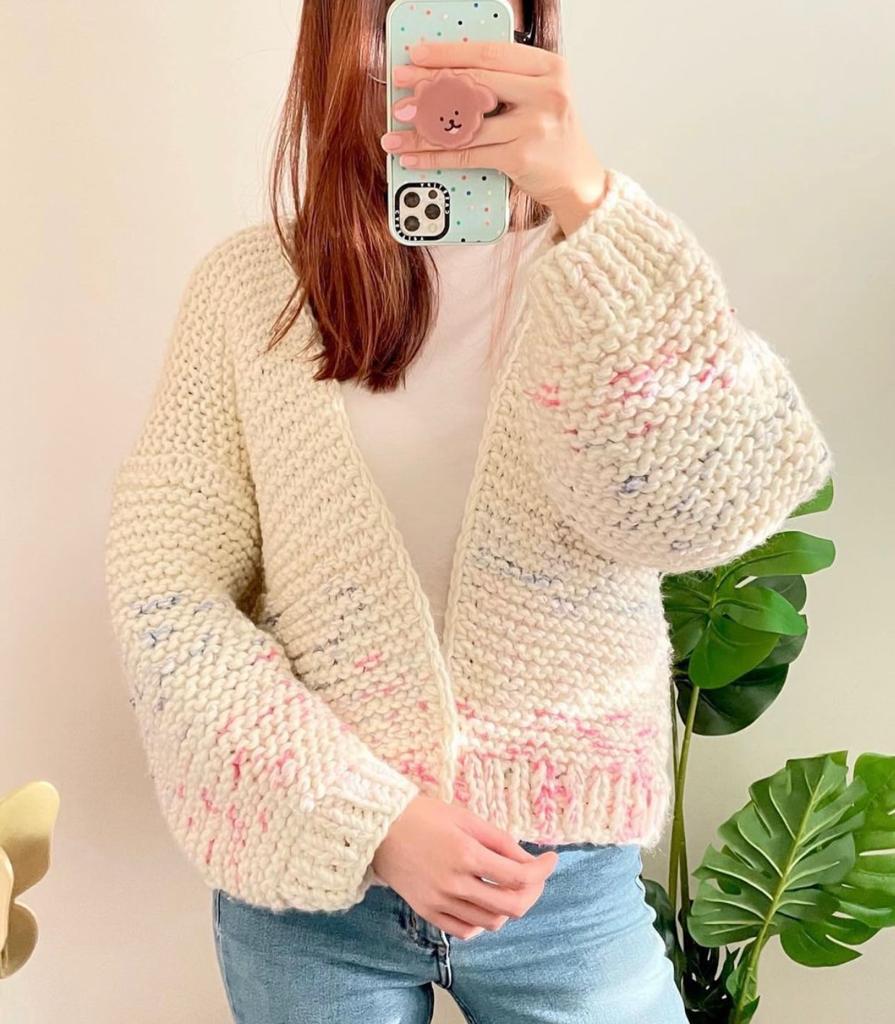 Hand Knitted Cardigan