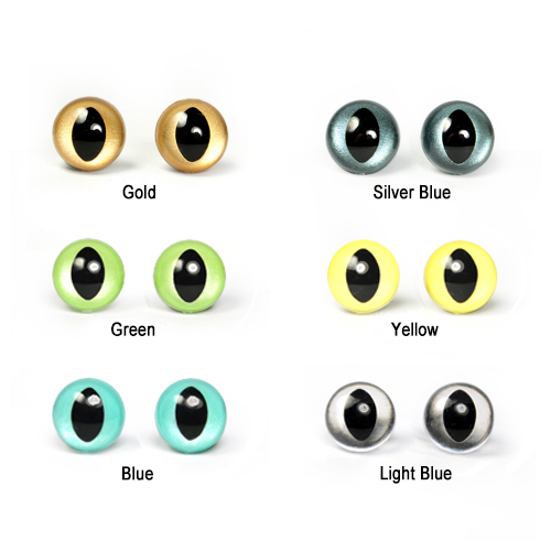 Coloured plastic cat eyes