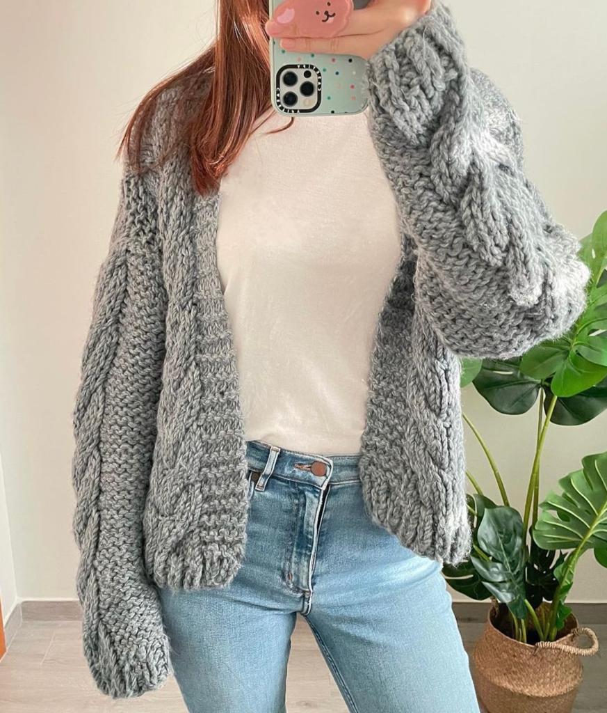 Cable Knit Cardigan