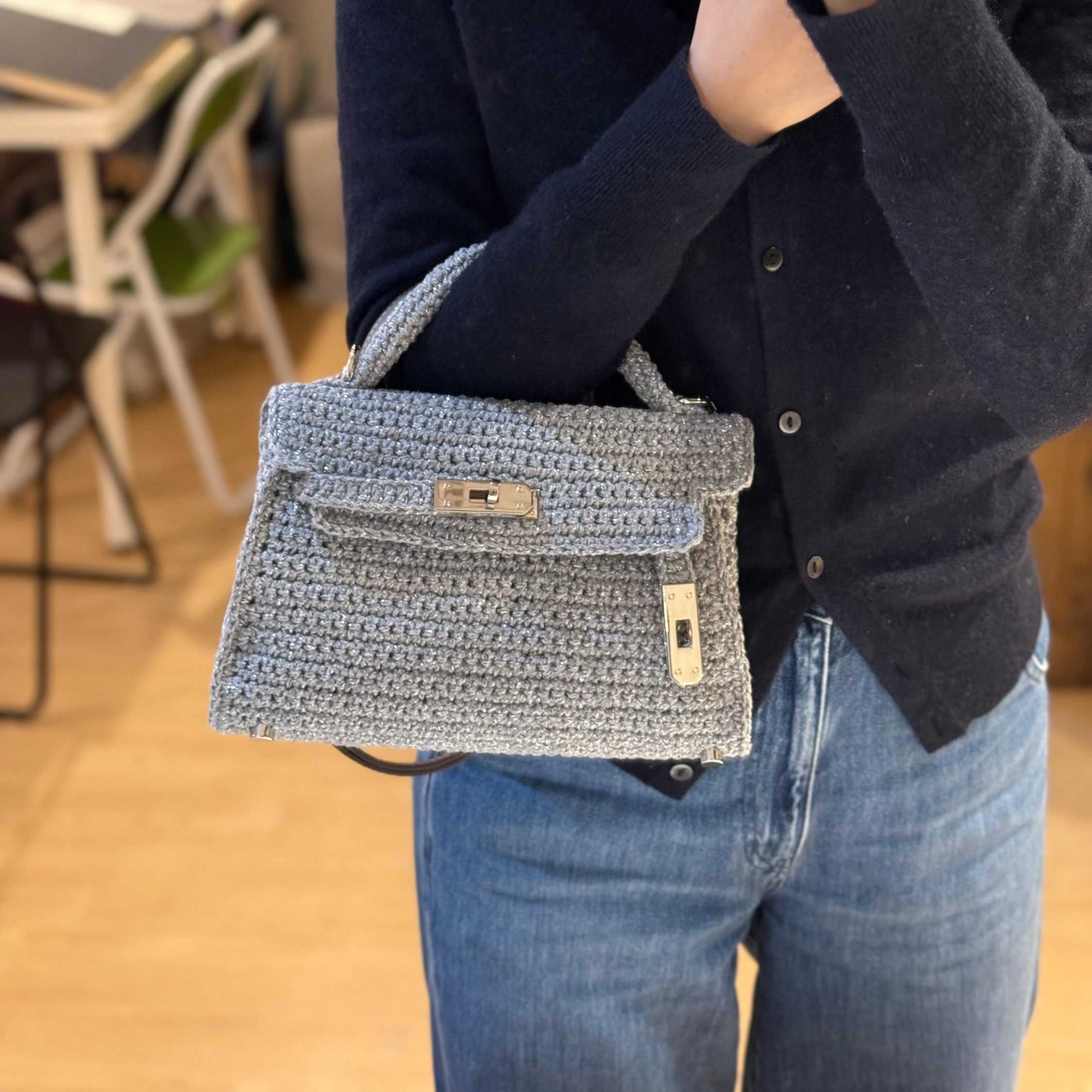 Shiny Kelly Handbag 20cm
