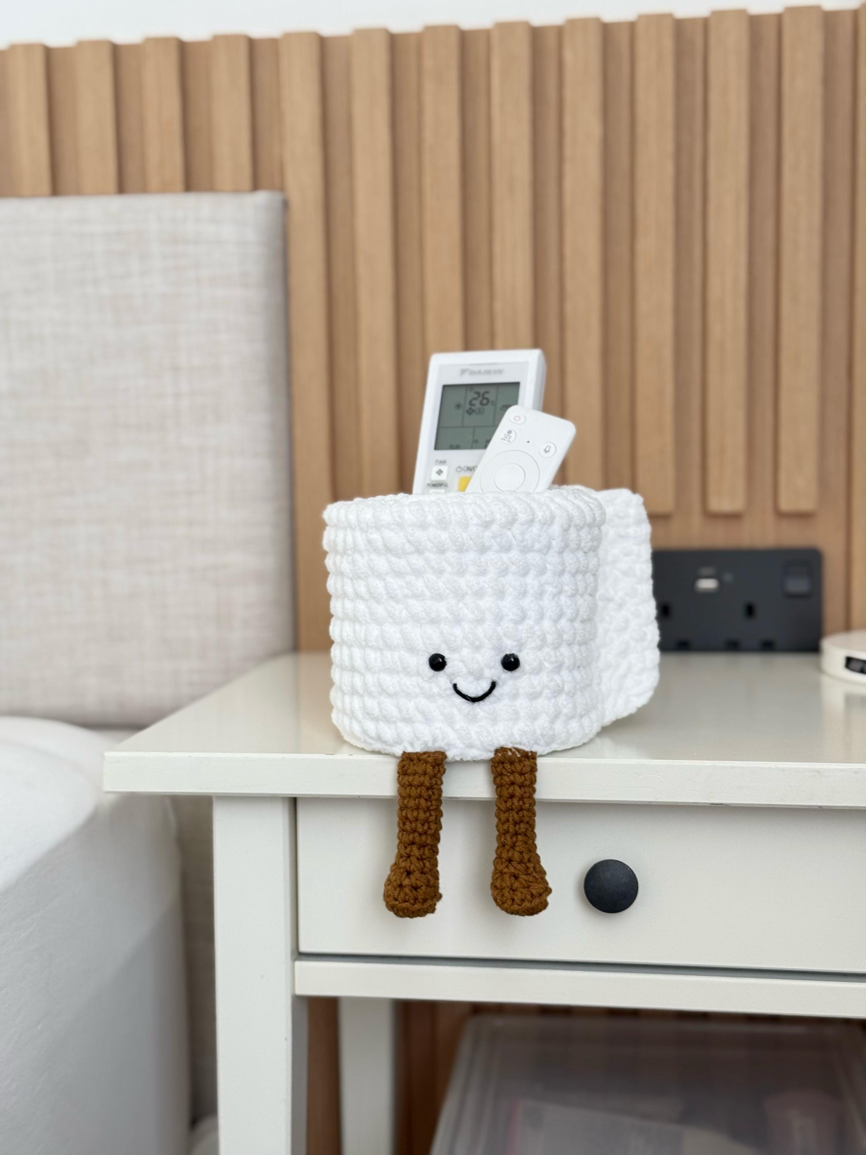Crochet Tissue Paper Container