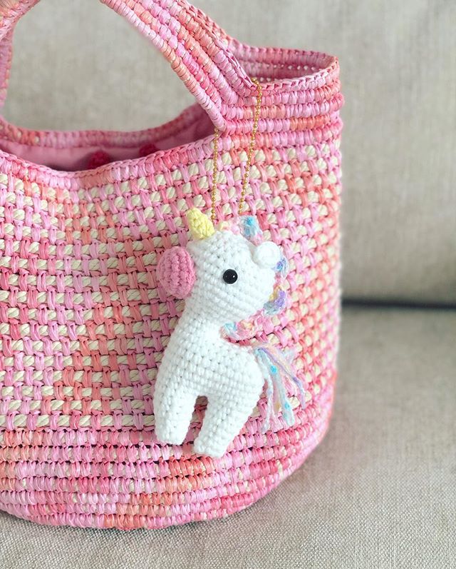 Mini Unicorn Keychain