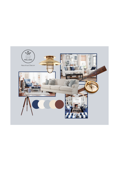 Mood board nautical