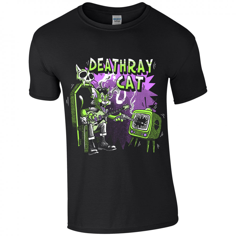 DEATHRAYCAT T-Shirt By Sami Graystone
