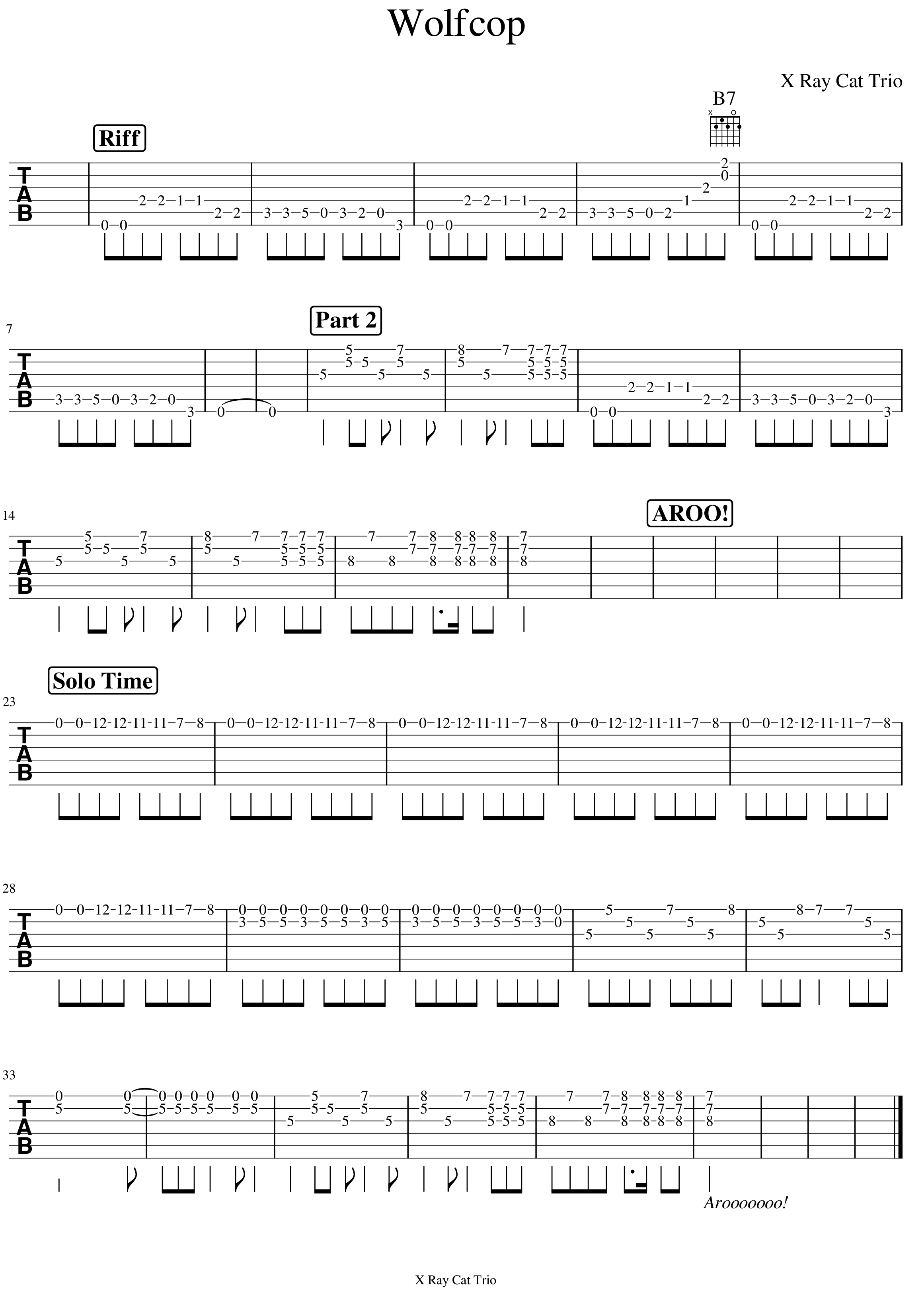 guitar tabs x guitar tabs x