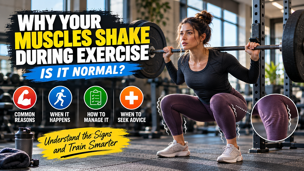 Why Your Muscles Shake During Exercise: Is It Normal?