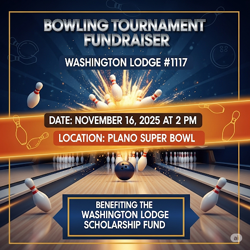 Washington Lodge Bowling Fundraiser