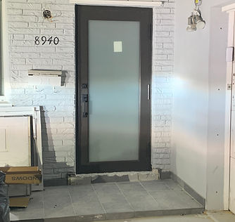 Impact Glass door