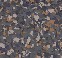 Polymer floor color Merino