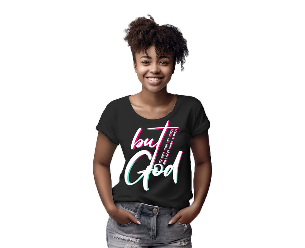 Thumbnail: But God Women's Tshirt