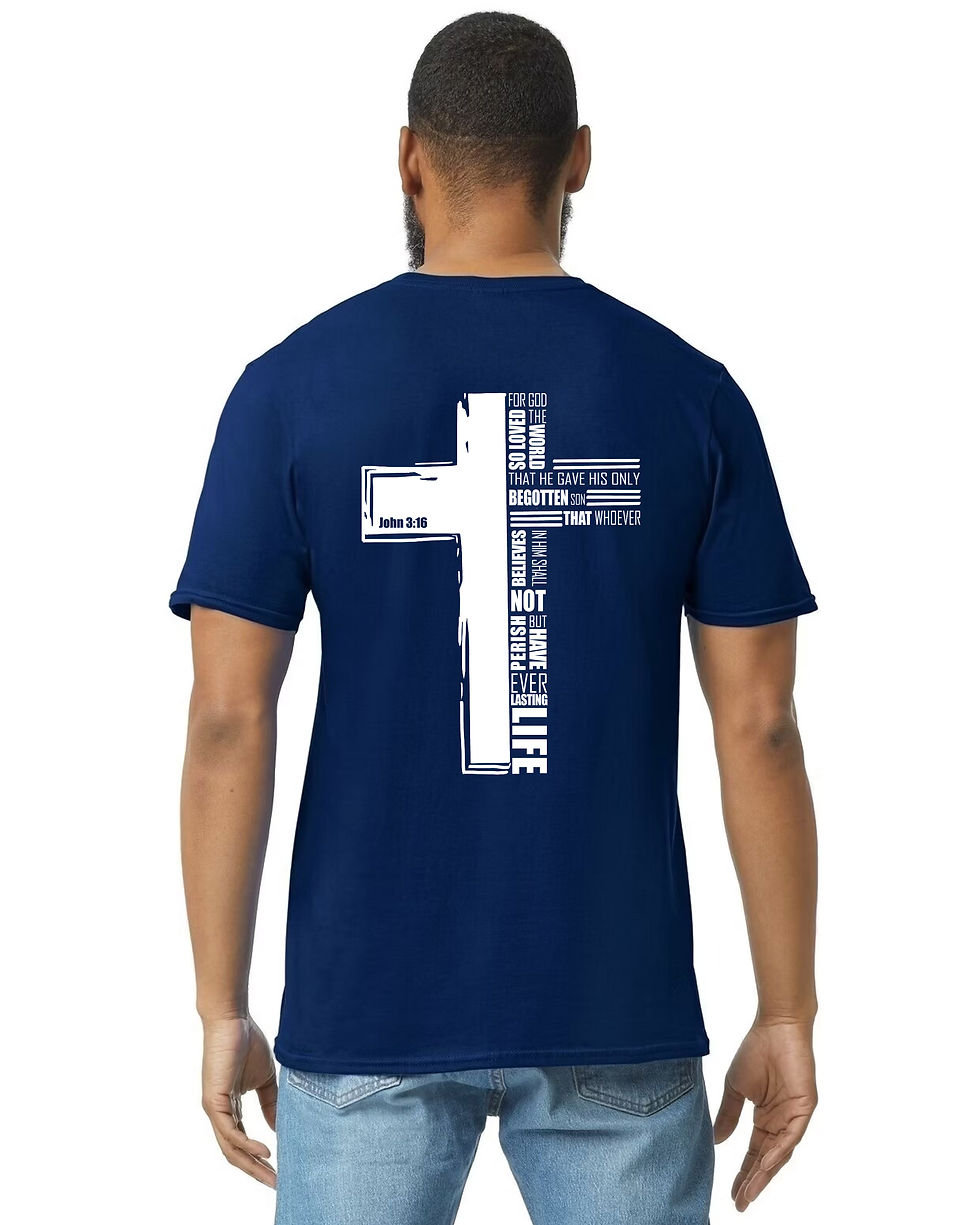 Thumbnail: John 3:16 Cross T-shirt