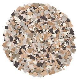 Polymer floor color Rosy Finch