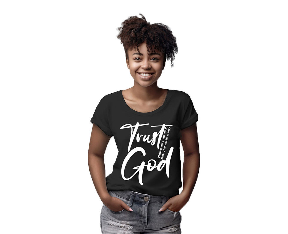Thumbnail: Trust God Women's Tshirt