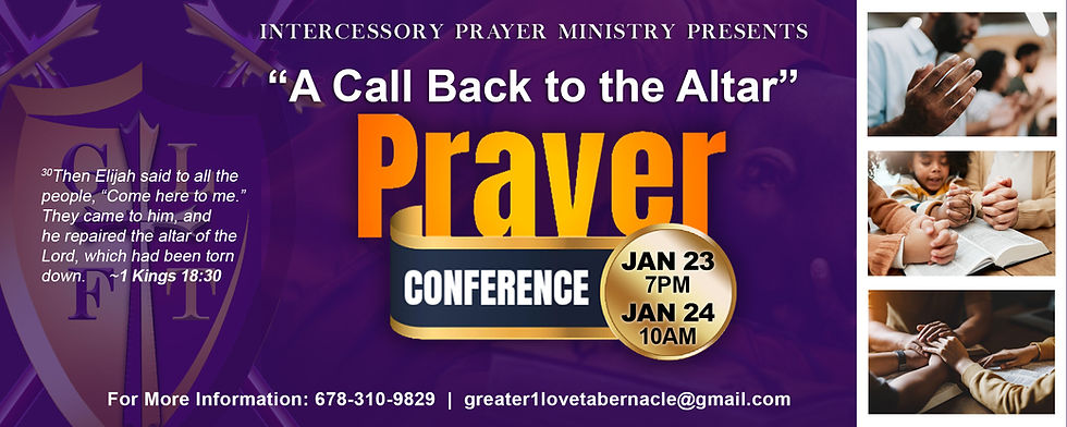 Prayer Conference 2026