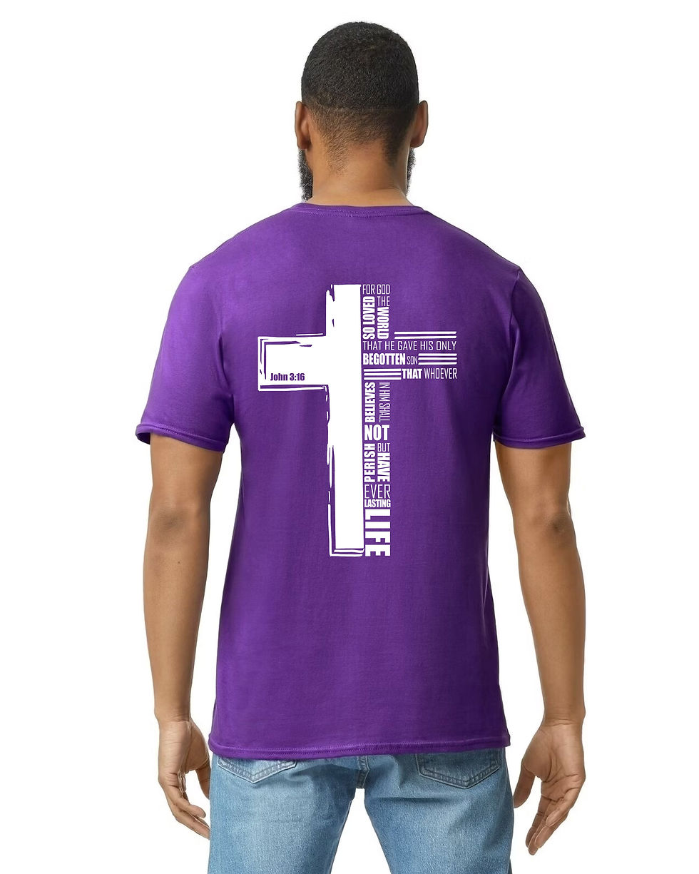 Thumbnail: John 3:16 Cross T-shirt