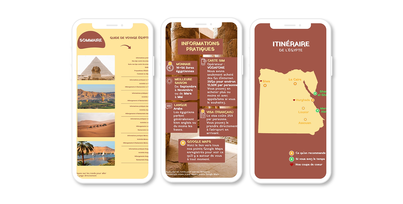 Aperçu Guide Égypte