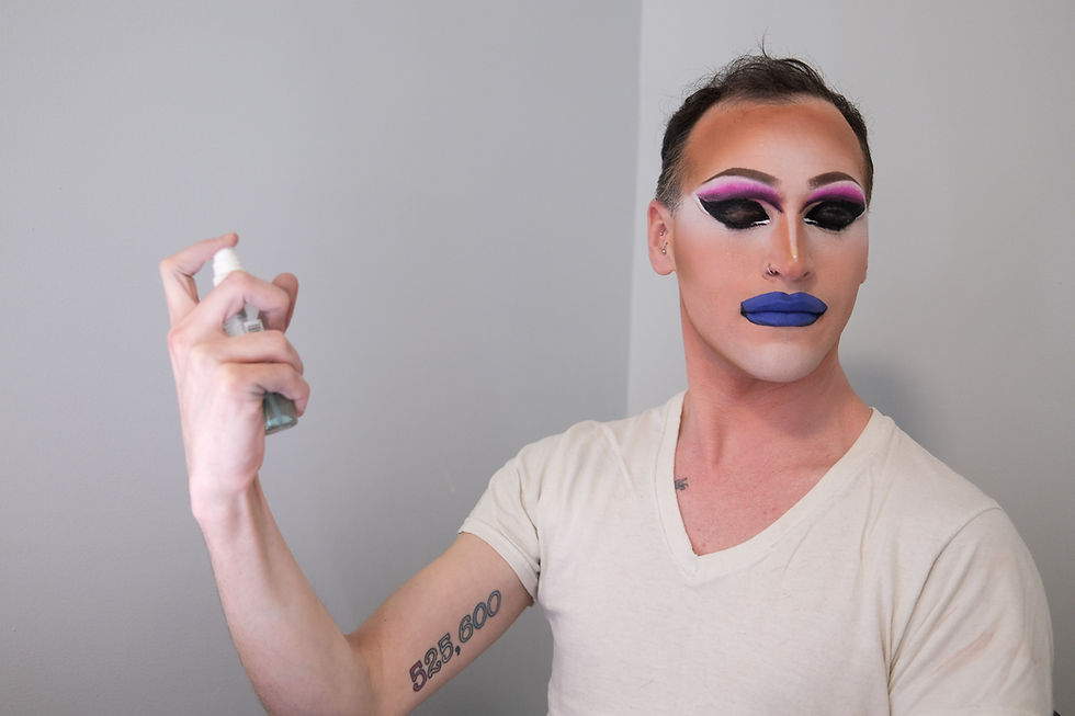 drag queen, rent tattoo
