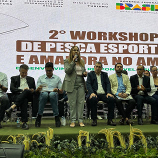 Professora Goreth participa do 2º Workshop de Pesca Esportiva e reforça papel como coordenadora da Rota da Pesca no AP