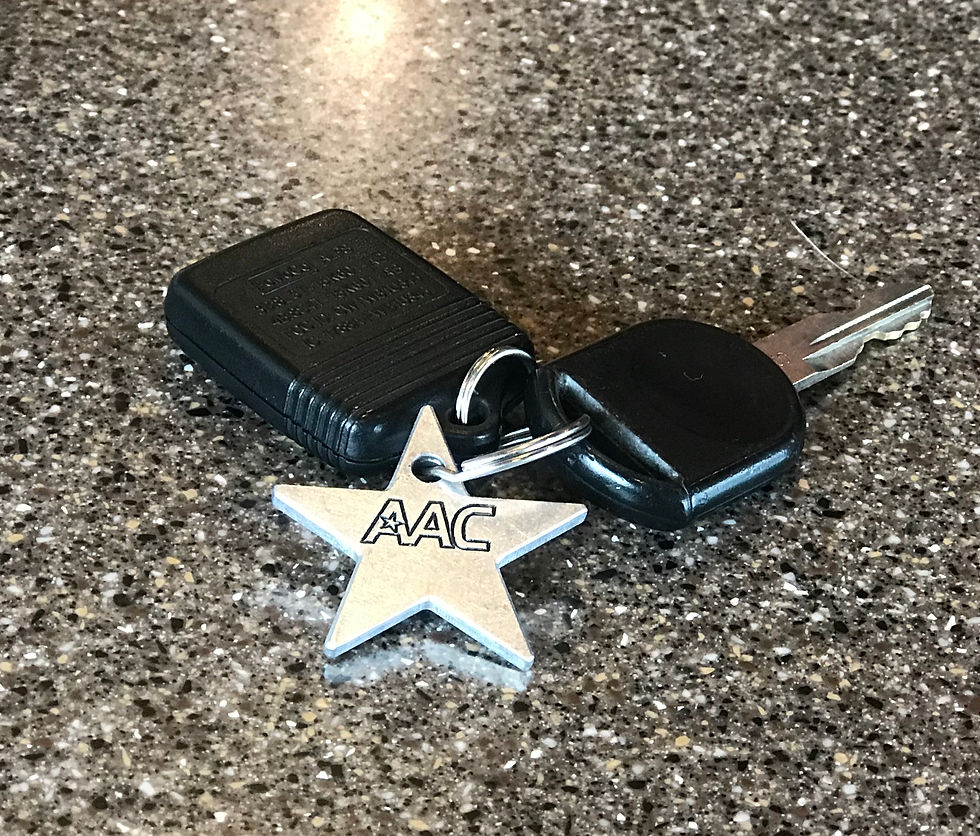 AAC Aluminum Keychains