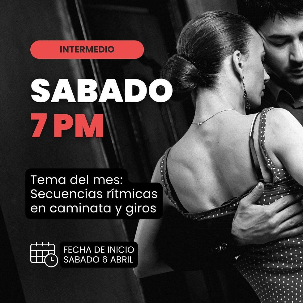 Intermedio sabado 7 pm (ciclo abril)