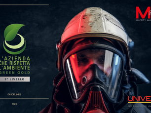 La M&G Safety raggiunge il 2°livello Green Gold