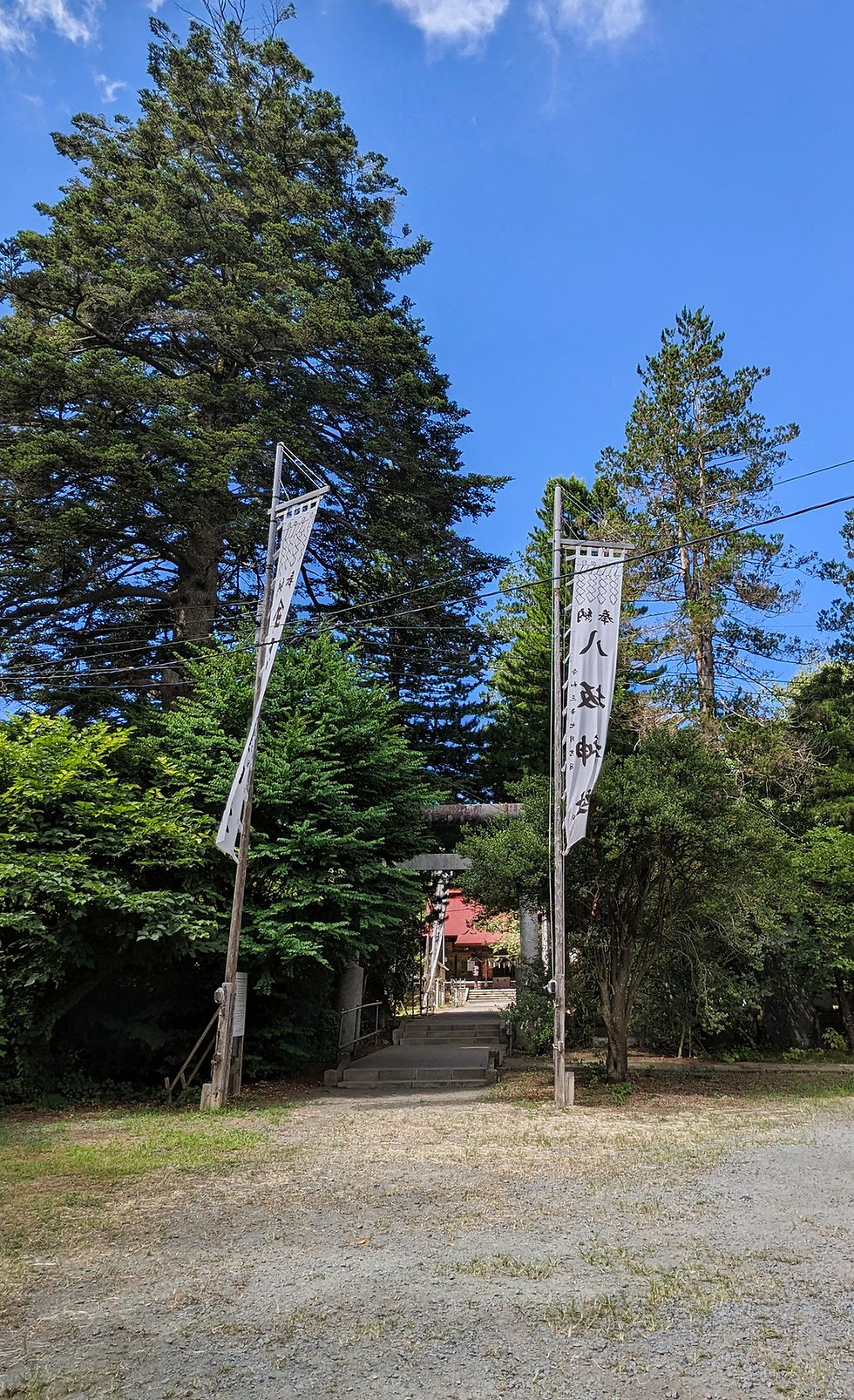 長者山新羅神社、境内にある桜の馬場というところで打毬を行う。