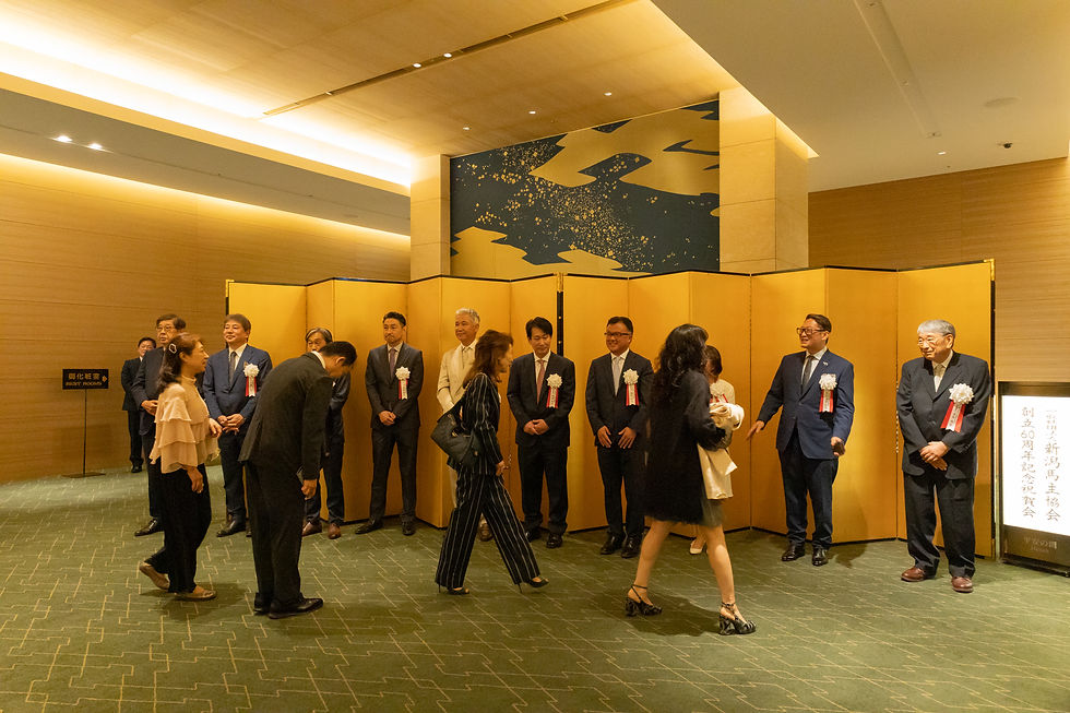 一般社団法人新潟馬主協会創立60周年記念祝賀会開催