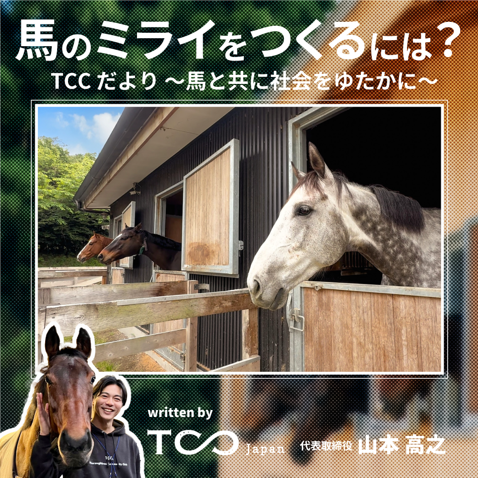 馬をミライに繋げるために必要なこと。馬に関わるお金について🐎