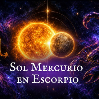 Conjunción Sol - Mercurio en Escorpio