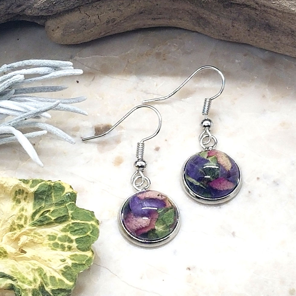 Thumbnail: E103 10mm or 12 mm Earrings