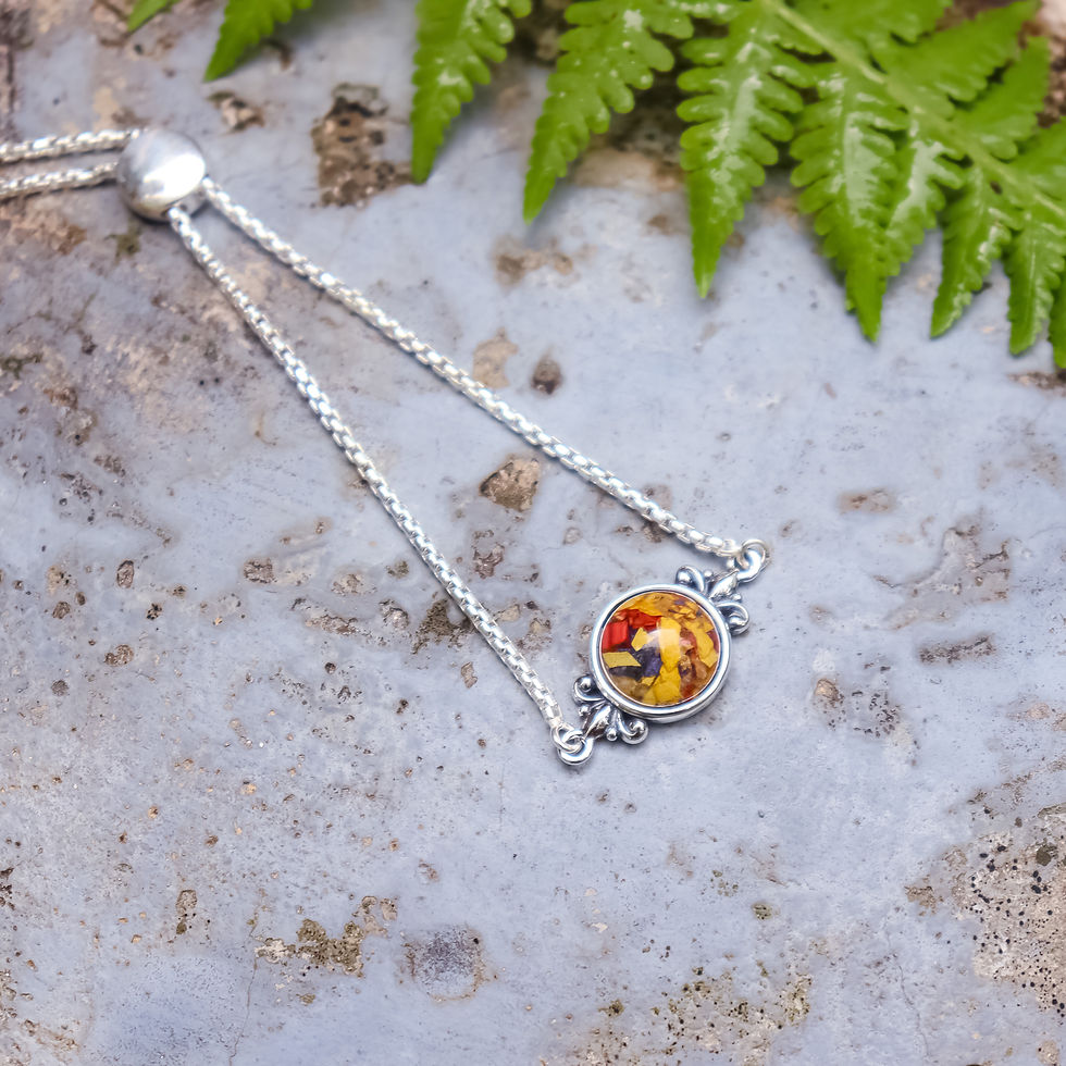 Thumbnail: B786 Sterling Silver Bolo Bracelet